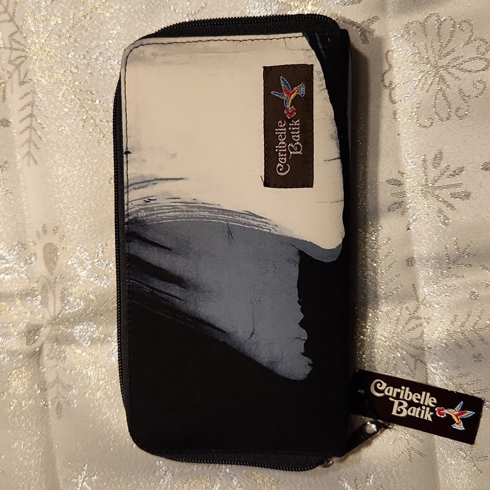 Caribelle Batik Padded Cloth Clutch Wallet